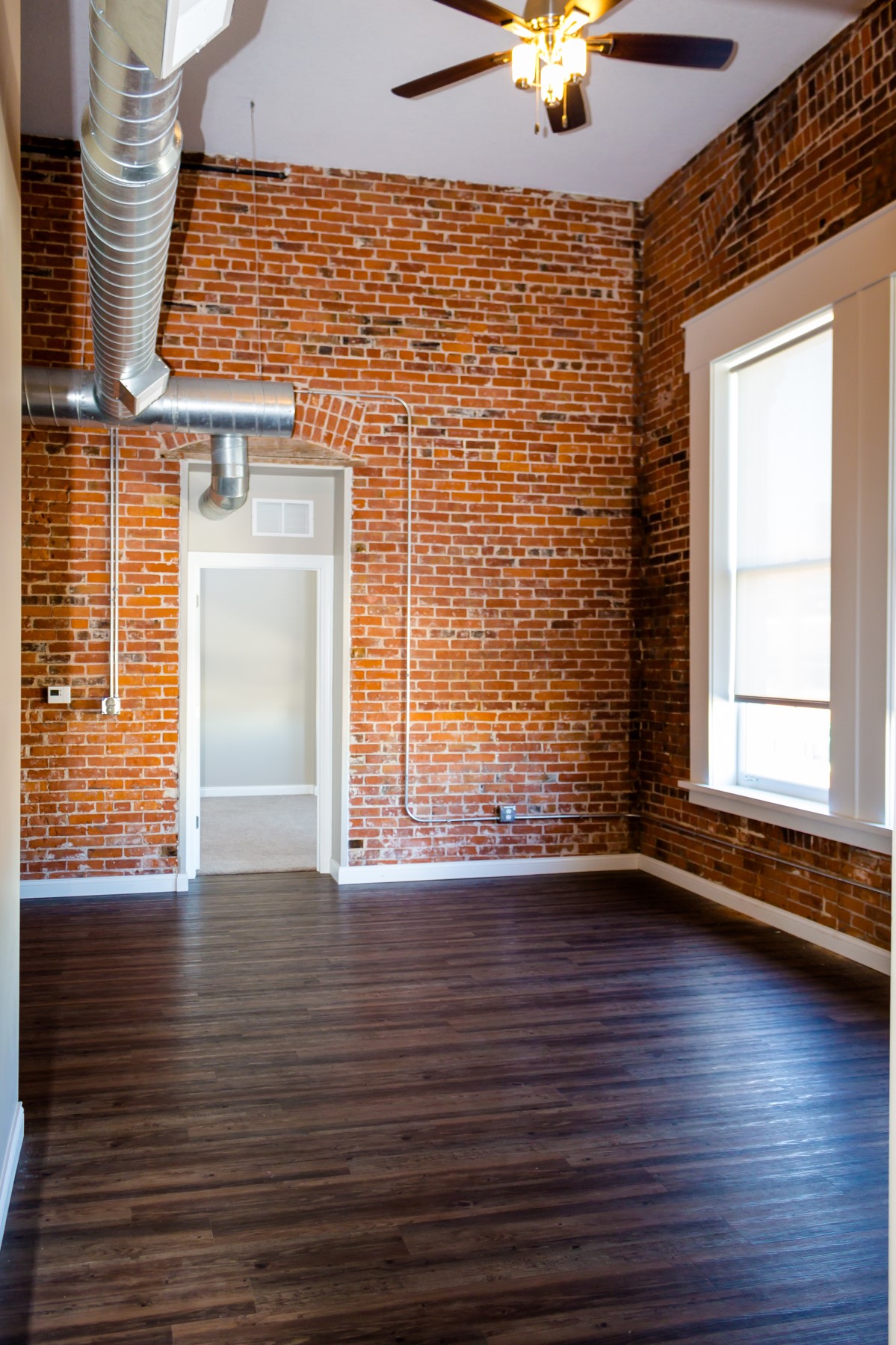 Front shot of rental space